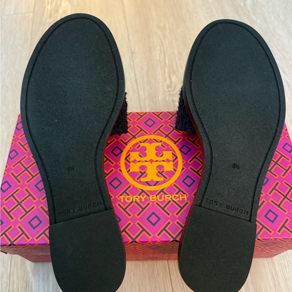 Tory Burch Navy and Black Sandals - Picture 4 of 6